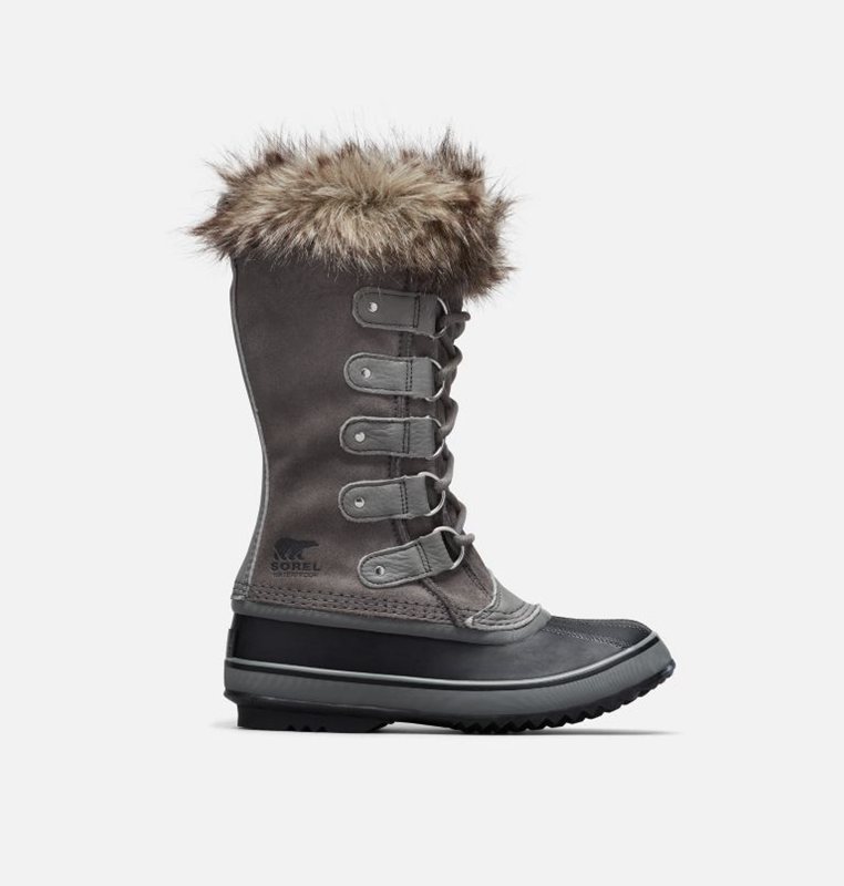 Womens Snow Boots Grey/Black - Sorel Joan of Arctic™ Low - 249-YBDJPT